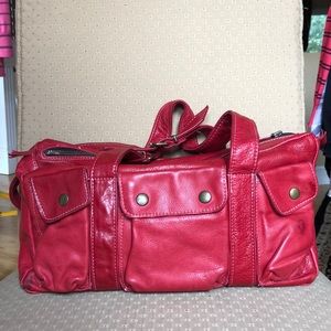 Not Rational 3 Pocket Leather Bag Purse